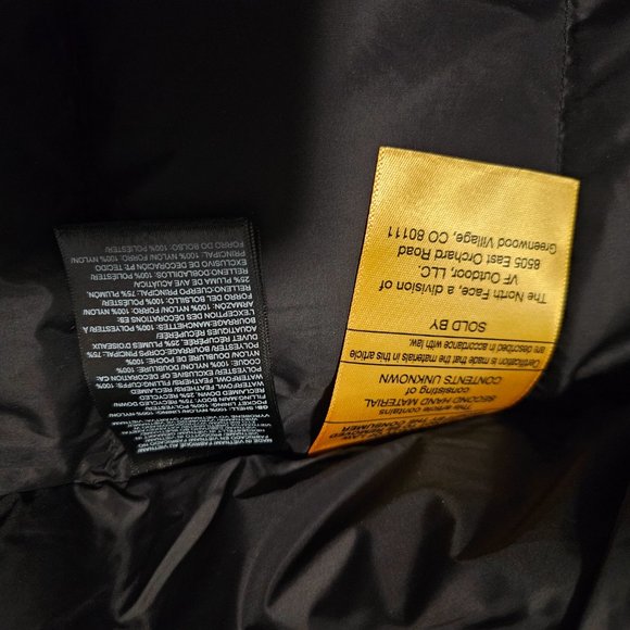 North Face Hydrenalite Down Jacket, 600 fill, Black, Men's, Large - Picture 10 of 12